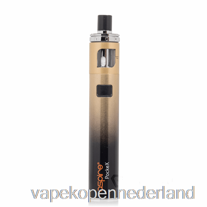 Elektronische Sigaret Vape Aspire Pockex Aio Starterkit [anni] Goudverloop